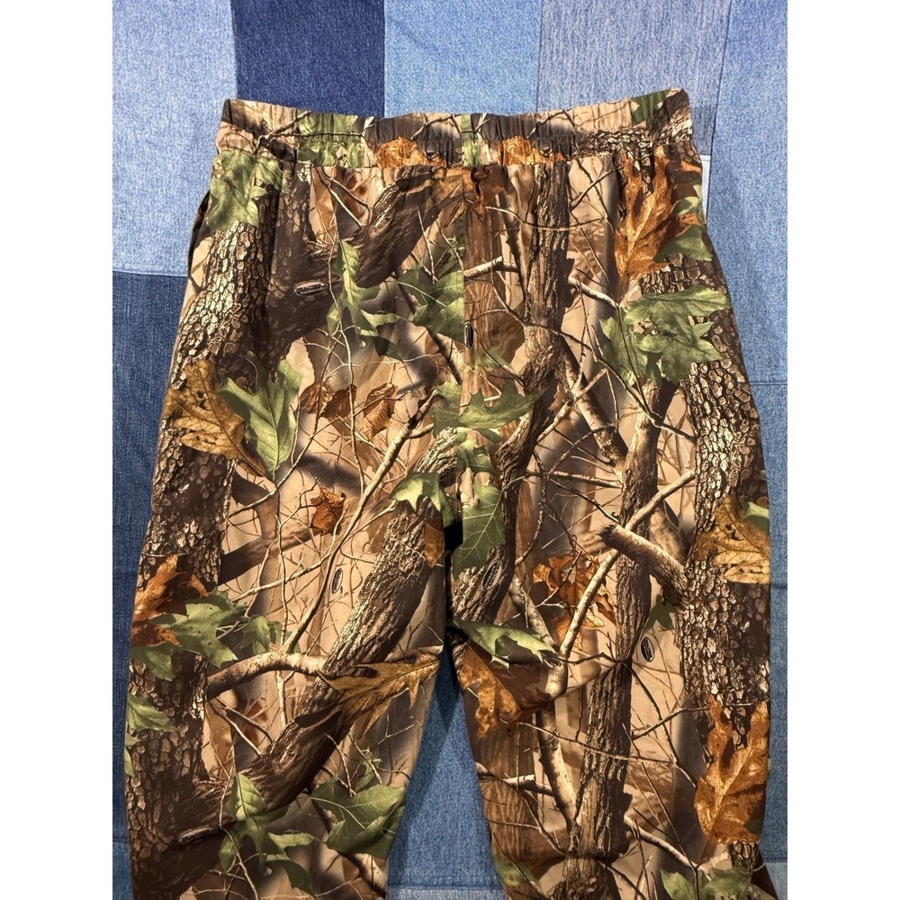 10X‎ Realtree Hardwoods Camo Pants Men's XL Regular Drawstring Waist Lined - Picture 9 of 11